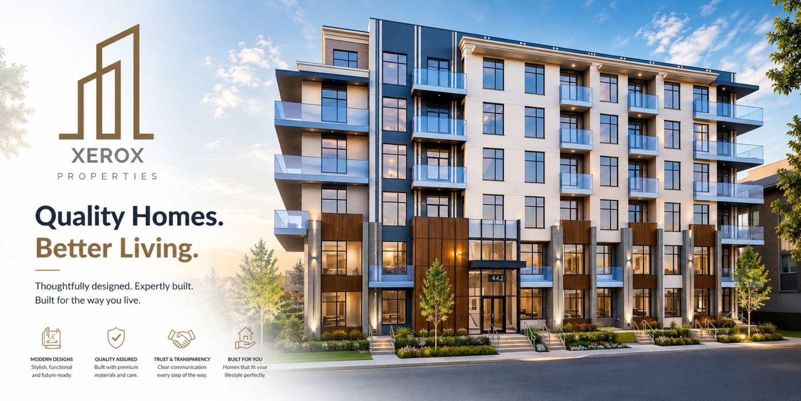 Cosmos apartment building, Quesnel BC, 6-storey 57-unit development