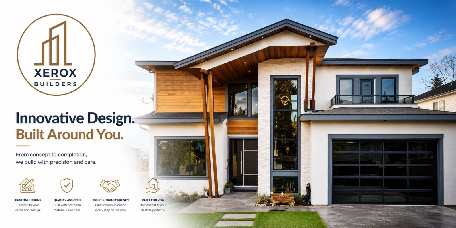 Completed custom home project on Smith Avenue, Burnaby BC